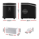 DEVANTI 3.2L Portable Ice Cube Maker Machine Benchtop Counter Black-2