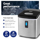 Devanti 3.2L Stainless Steel Portable Ice Cube Maker-6