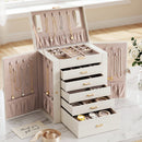 Embellir Jewellery Box 6 Layer Organiser Large Display Case Storage-10