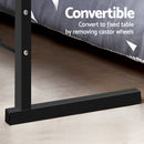 Artiss Laptop Desk Table Adjustable 60CM Dark Wood-7