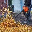 Giantz 25.4cc Petrol Leaf Blower Vacuum 2-in-1 Garden Vac Mulcher Blower Orange-3