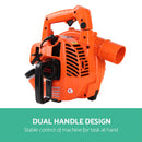 Giantz 25.4cc Petrol Leaf Blower Vacuum 2-in-1 Garden Vac Mulcher Blower Orange-8