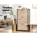 Artiss Shoe Rack Cabinet Adjustable Shelves 24 Pairs Tim-6