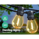 32m LED Festoon String Lights Christmas Decorations Wedding Party Outdoor Garden-3