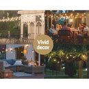 46m Festoon Lights Christmas Fairy String Lights Outdoor Party Garden Decor-5