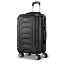 Wanderlite 20" 55cm Luggage Trolley Travel Suitcase Set Hard Case Lightweight Strap-7