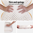 Giselle Queen 34cm 5-Zone Euro Top Pocket Spring Mattress with 2 Natural Latex Contour Pillows-7