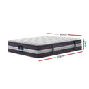 Giselle Bedding 30cm Mattress Pocket Spring King Single-3