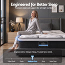 Giselle Bedding 32cm Mattress Euro Top Single-3