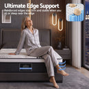 Giselle Bedding 32cm Mattress Euro Top Single-8