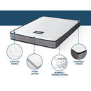 Giselle Bedding 13cm Mattress Tight Top King Single-5