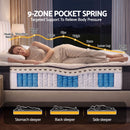 Giselle Bedding 34cm Mattress 9 Zone Latex Foam Single-5