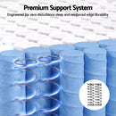 Giselle 25cm Double Hybrid Mattress Soft Knitted Fabric Edge Support Gel Foam-6