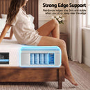 Giselle 25cm King Hybrid Mattress Soft Knitted Fabric Edge Support Gel Foam-8