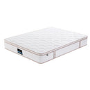 Giselle 30cm Queen Spring Mattress Tencel Cover 5-Zone Firm Back Support-11