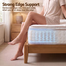 Giselle 30cm Single Spring Mattress Tencel Cover 5-Zone Firm Back Support-8