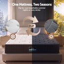 Giselle Queen Reversible Spring Mattress Cashmere Cover Gel Foam Firm 35cm-6