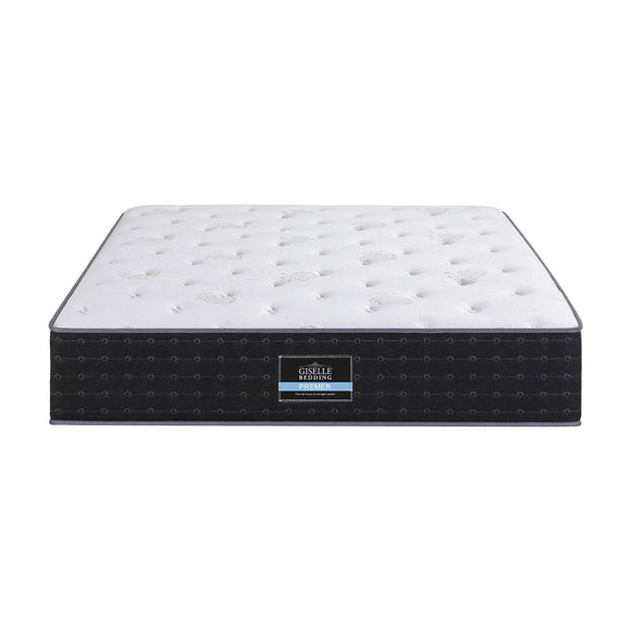 Giselle Queen Reversible Spring Mattress Cashmere Cover Gel Foam Firm 35cm