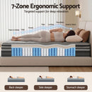 Giselle Mattress 35cm Hybrid Pocket Spring Euro Top Queen-7