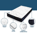 Giselle Bedding 16cm Mattress Medium Firm King Single-5