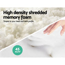 Giselle Bedding Memory Foam Pillow 19cm Thick Twin Pack-3