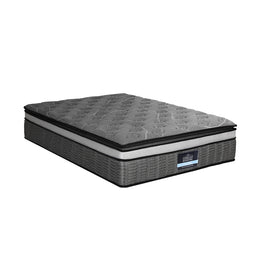 Giselle Bedding 34cm Mattress Double Layer Pocket Spring Queen - 0