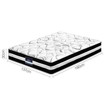 Giselle Bedding 30cm Mattress Medium Firm Double - 0