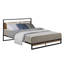 Artiss Bed Frame Double Size Metal Bed Frame DANE-1
