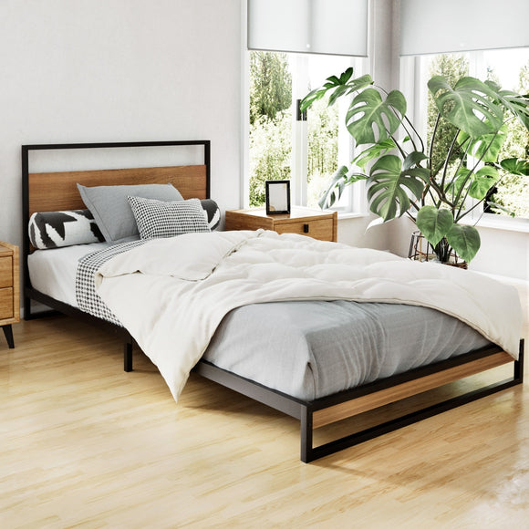Artiss Bed Frame Metal Bed Frame DANE - King Single