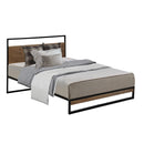 Artiss Bed Frame Single Size Metal Bed Frame DANE-1