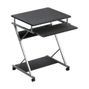 Artiss Computer Desk Keyboard Tray Shelf Black 60CM-1