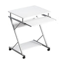 Artiss Computer Desk Keyboard Tray Shelf White 60CM-1