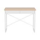 Artiss Computer Desk Drawer Storage Oak 100CM-3