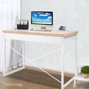 Artiss Computer Desk Drawer Storage Oak 100CM-7