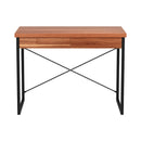 Artiss Computer Desk Drawer Storage Walnut 100CM-3