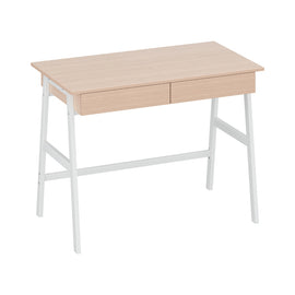 Artiss Computer Desk Drawer Cabinet Oak 100CM