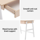 Artiss Computer Desk Drawer Cabinet Oak 100CM-6