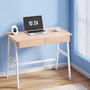 Artiss Computer Desk Drawer Cabinet Oak 100CM-8