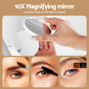 80x65cm Embellir Makeup Mirror Hollywood Vanity with LED Light White Frame-7