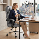 Artiss Executive Office Chair Recliner Grey-8
