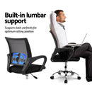 Artiss Mesh Office Chair Mid Back Black-5