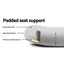 Artiss Mesh Office Chair Mid Back Grey-6