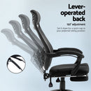 Artiss Mesh Office Chair Recliner Black-4