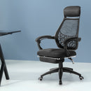Artiss Mesh Office Chair Recliner Black-7