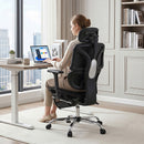 Artiss Ergonomic Office Chair Footrest Black-10