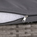 Gardeon 4 Seater Outdoor Sofa Set Wicker Setting Table Chair Furniture Grey-4