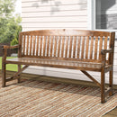 Gardeon 5FT Outdoor Garden Bench Wooden 3 Seat Chair Patio Furniture Natural-8