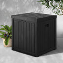 Gardeon Outdoor Storage Box 195L Bench Seat Garden Deck Toy Tool Sheds-8