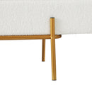 Artiss Storage Ottoman Bed 140cm Pillow Boucle Fabric-4