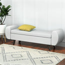 Artiss Storage Ottoman Blanket Box Armrest 140cm Grey-7